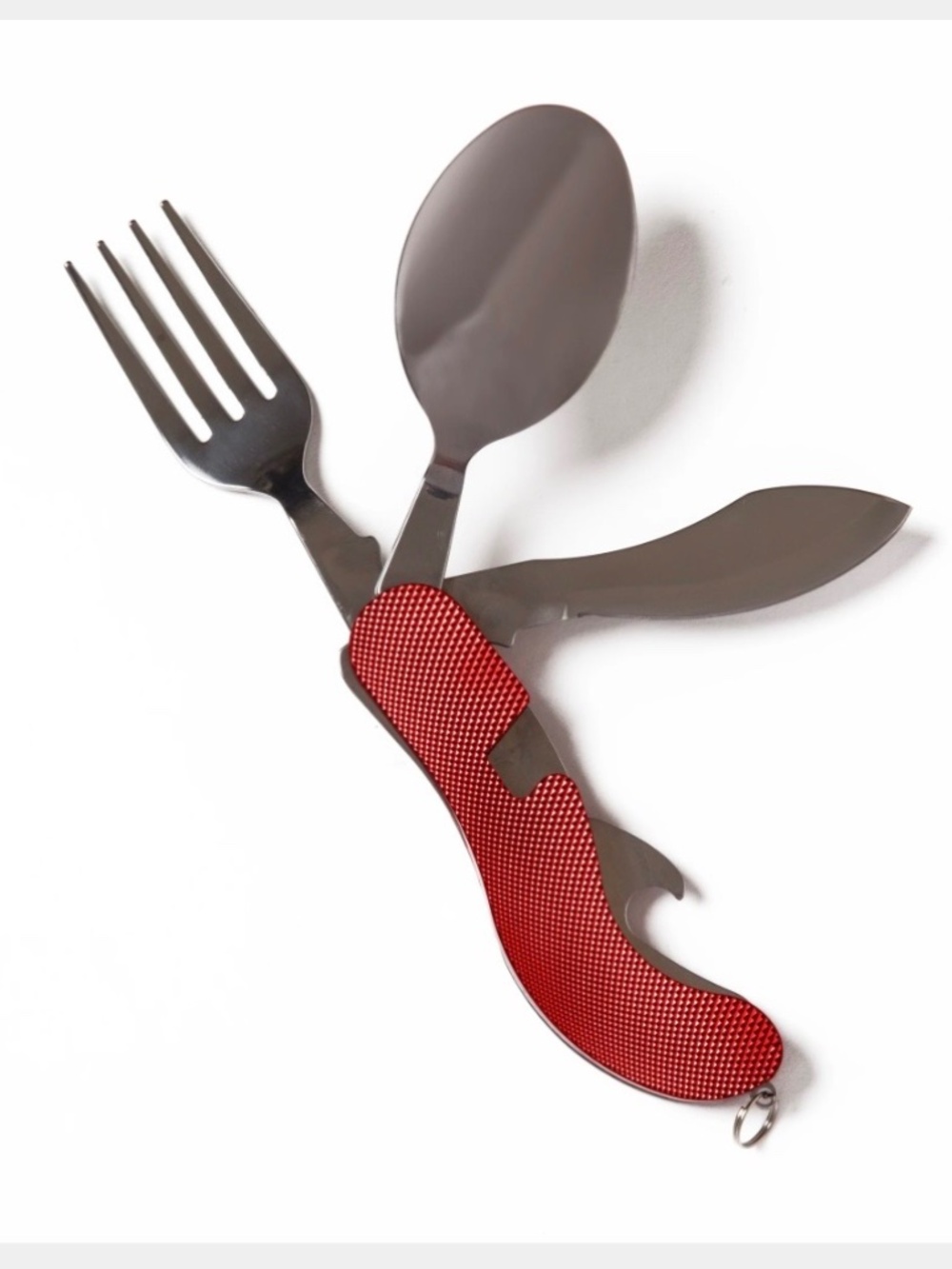 Brouk & Co. Travel & Camping Cutlery Set in Red - New